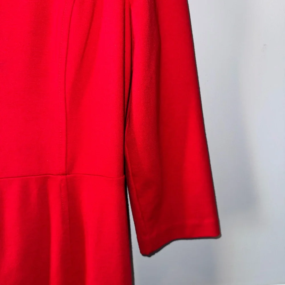 The Limited Red Long Sleeve Dress - Picture 3 of 7